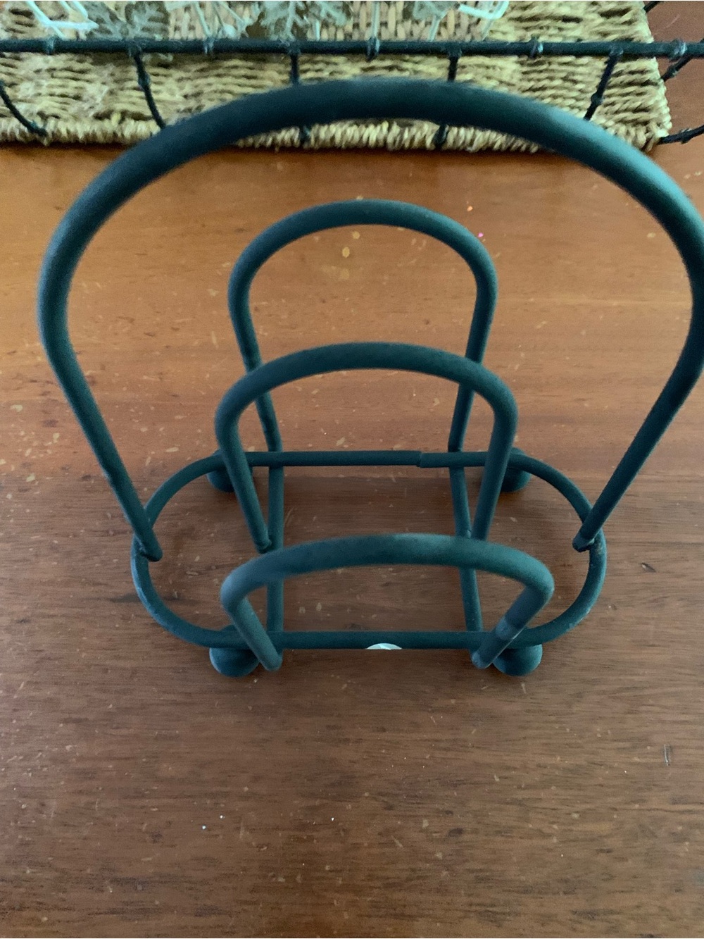 Classic Black Metal Napkin Holder - Home Accents